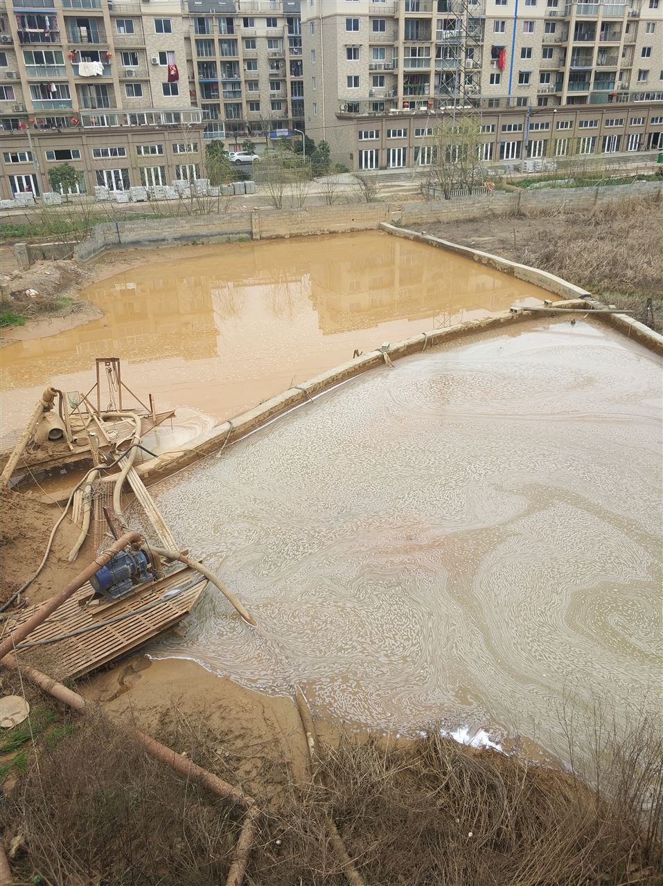 重庆沉淀池淤泥清理-厂区废水池淤泥清淤